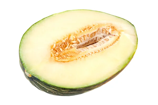 Hälften en melon — Stockfoto