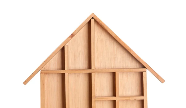Symbolic wooden house — Stock Photo, Image