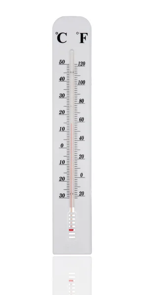 stock image White temperature gauge