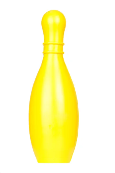 Bolo de plástico amarillo — Foto de Stock