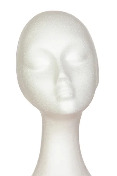 Female mannequin head cork — Stock Photo, Image