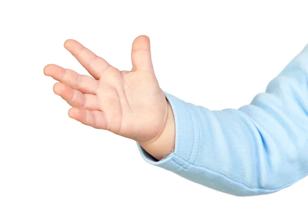 Baby's tiny hand — Stock Photo, Image