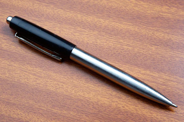 Uma foto de uma caneta — Fotografia de Stock