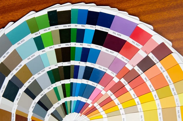Fã de cores — Fotografia de Stock