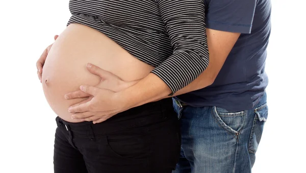 Parents expecting the birth — Stock Photo, Image