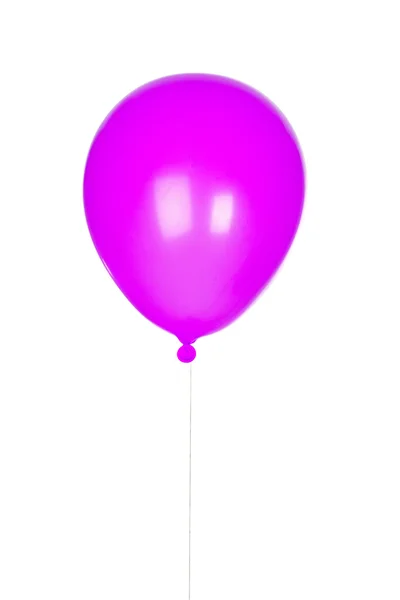 紫色气球充气 — 图库照片
