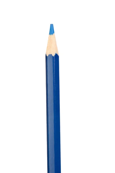 Ciemny niebieski ołówek pionowo — Zdjęcie stockowe