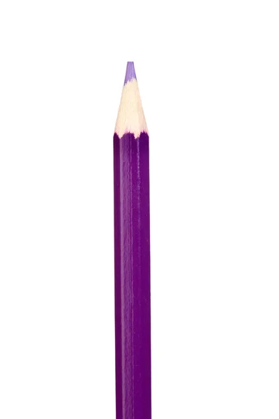 Crayon violet verticalement — Photo