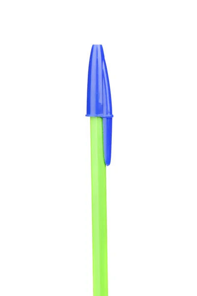 Grüner Bleistift mit Kapuze — Stockfoto