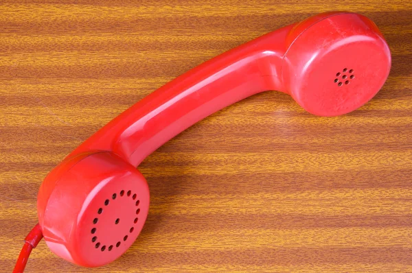 红色电话 — 图库照片