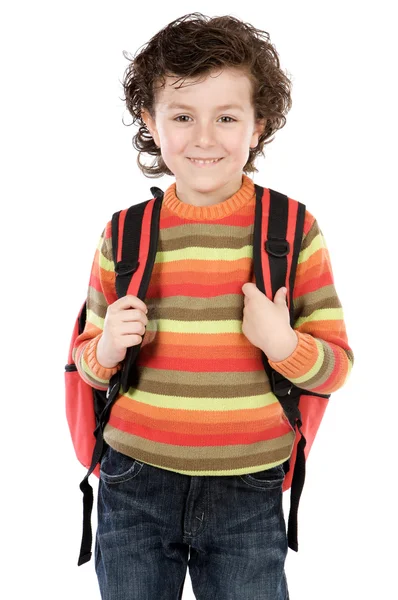 Adorable child student Stock Image