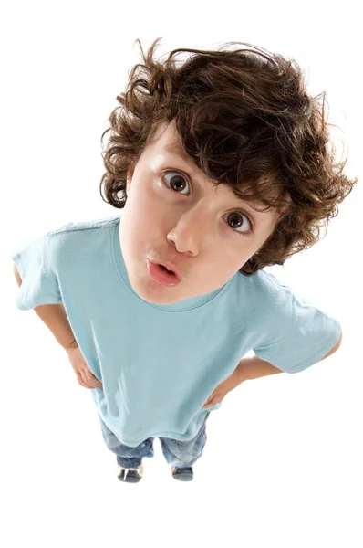 Caricature of a child Stock Photo