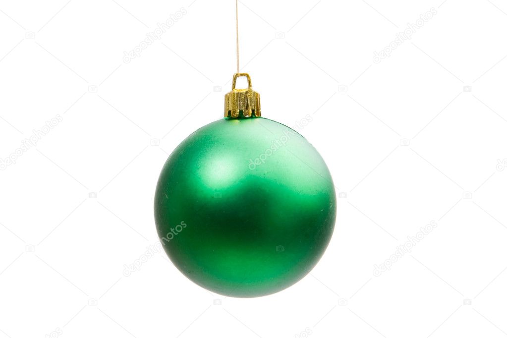 Green ball of christmas