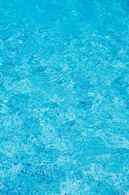 Refreshing water of swimming pool clipart