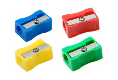 Photo of four pencil-sharpener clipart