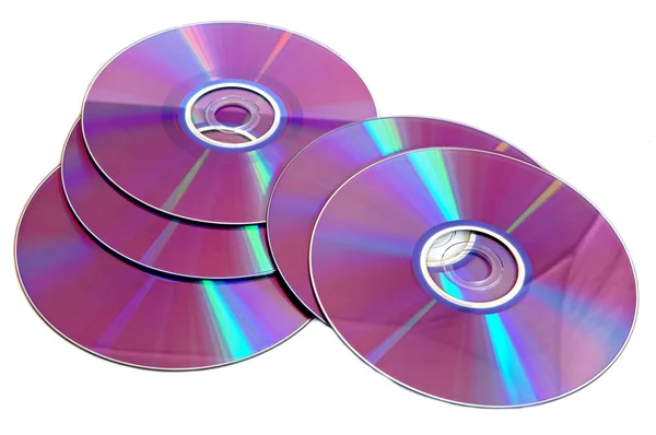stock image Photo of scattered CD