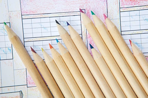Lápis de cores — Fotografia de Stock