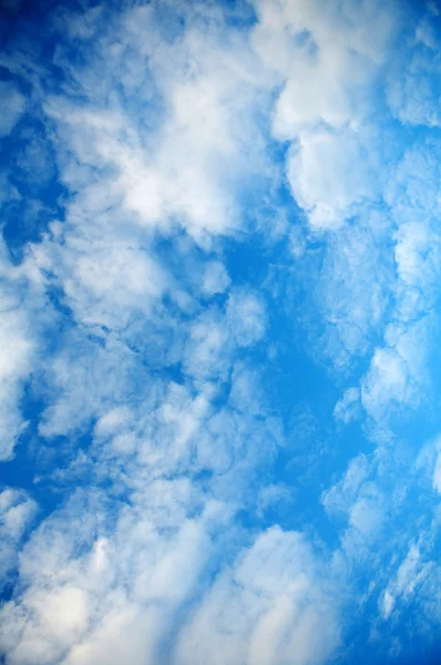 stock image Blue sky with white clouds