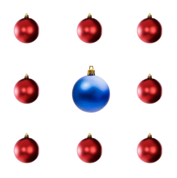 Sok labdát karácsonyi — Stock Fotó