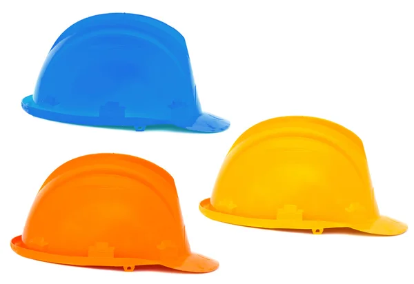 Three helmets — Stock Photo, Image