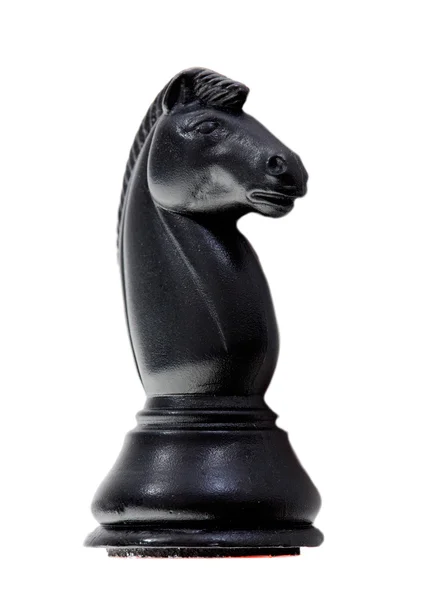 Una pieza de ajedrez. El caballero caído —  Fotos de Stock
