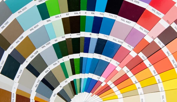 Fã de cores — Fotografia de Stock