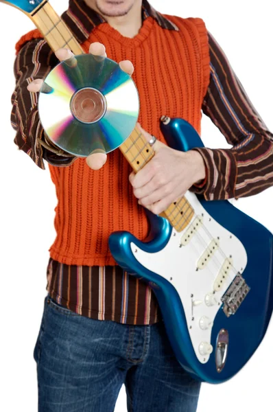 Musical young person — Stock Photo, Image