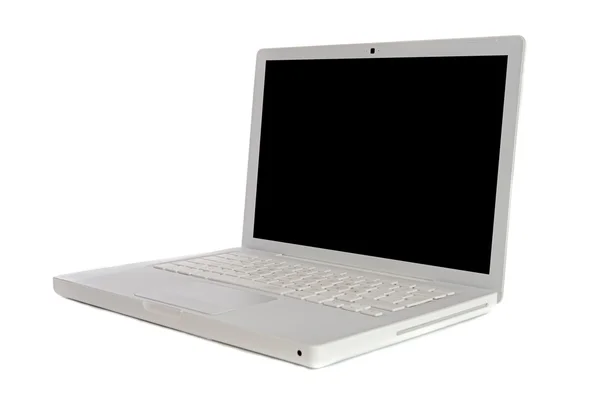 Laptop számítógép oldalra — Stock Fotó