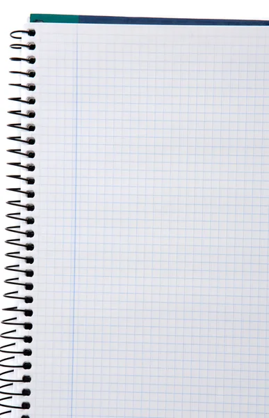 Photo of empty notebook — Stock Photo, Image