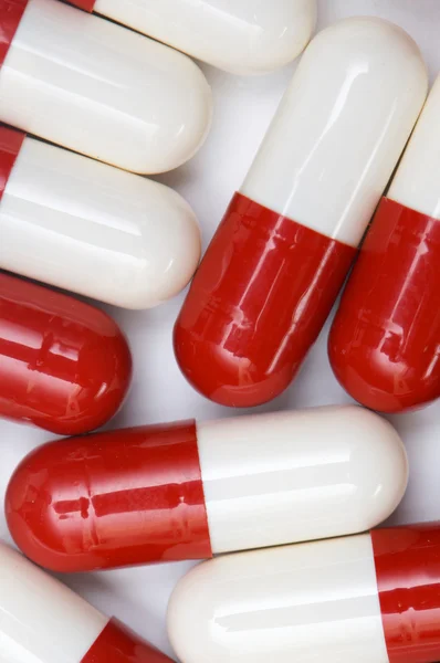 Tabletták, orvosi háttér — Stock Fotó