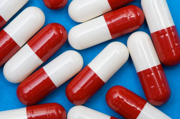 Pills, medical background — Stock Photo, Image
