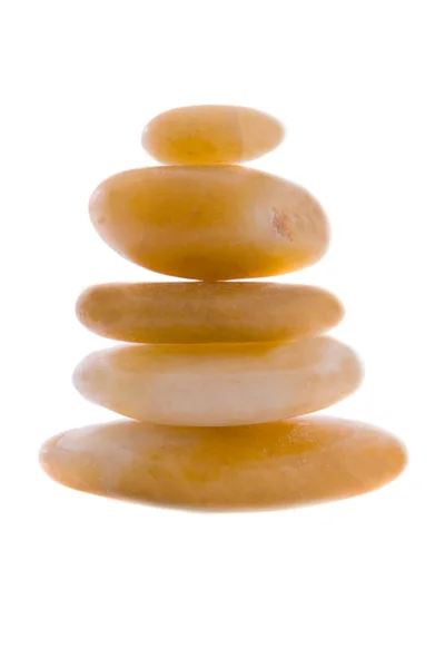 균형에 다양 한 크기의 돌 — 스톡 사진