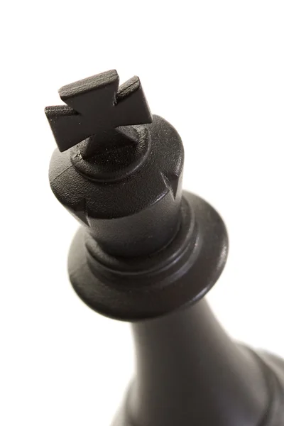 The king. Black chess piece — Stock Photo, Image