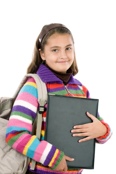 Śliczny student dziewczyna — Zdjęcie stockowe