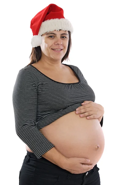 Vrij zwangere vrouw — Stockfoto