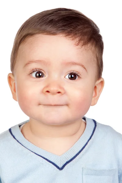 Bellissimo bambino con begli occhi — Foto Stock