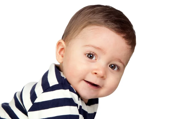 좋은 눈으로 아름 다운 아기 — 스톡 사진