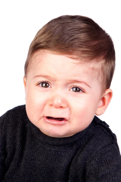 Piękne płacz dziecka — Zdjęcie stockowe