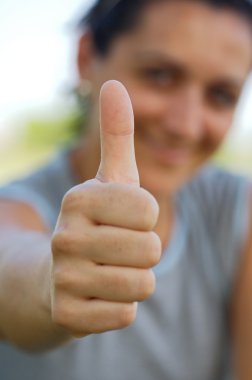 Thumbs up clipart