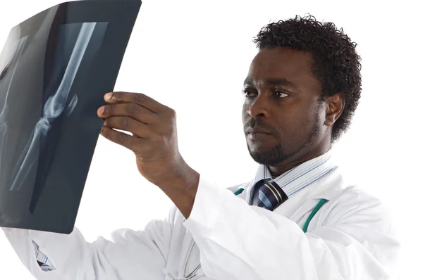 Médico con radiografía — Foto de Stock