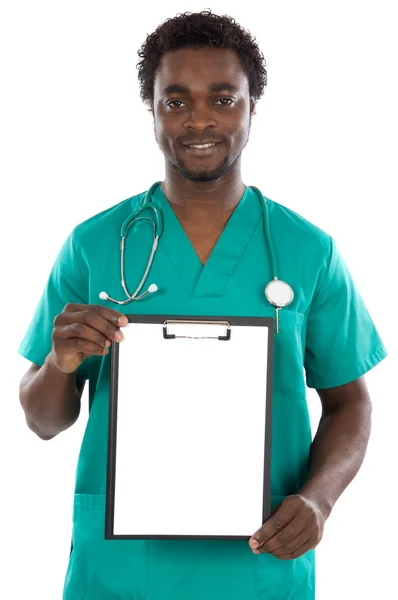 Doctor whit clipboard — Stock Photo, Image