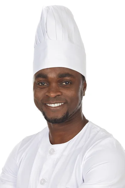Attractive cook african — Stock Photo, Image