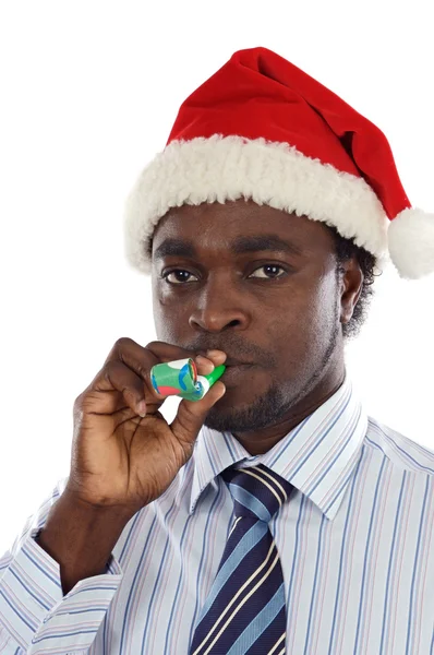 Businessman festive holiday — Stock Photo, Image