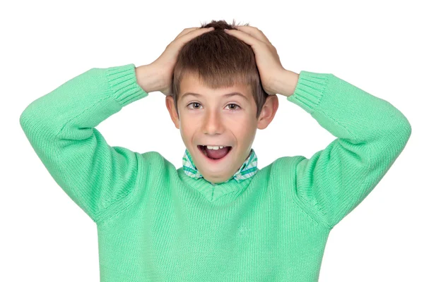 Surprised boy — Stock Photo, Image