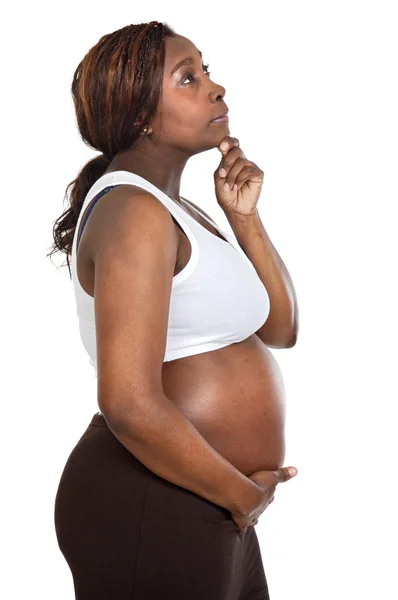 매력적인 임산부 — 스톡 사진