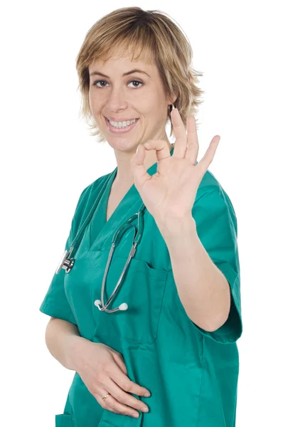 Attraente signora medico — Foto Stock