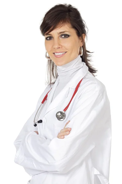 Atraktivní paní doktor — Stock fotografie