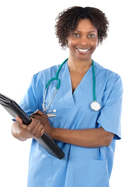 Afroamerykanka lekarz — Zdjęcie stockowe
