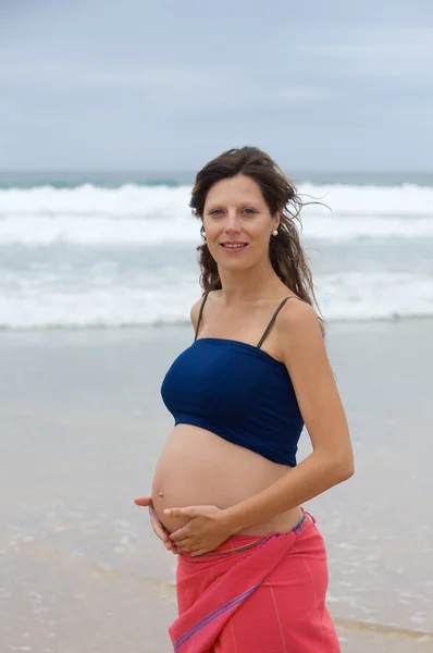 Pregnancy woman — Stock Photo, Image