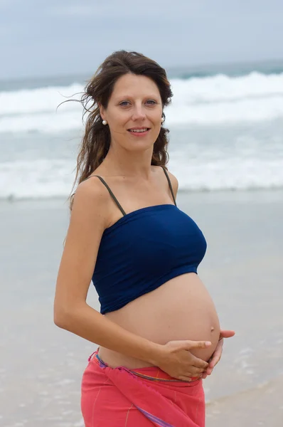 Embarazo mujer — Foto de Stock